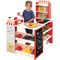 Best Choice Products Kids Pretend Play Grocery Store Wooden Supermarket Set w/ Chalkboard, Cash Register